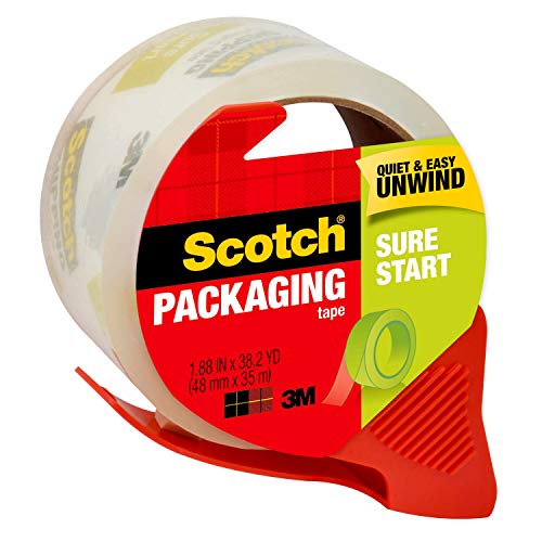 1.88"x 38.2 yd Clear Shipping Packaging Tape J974