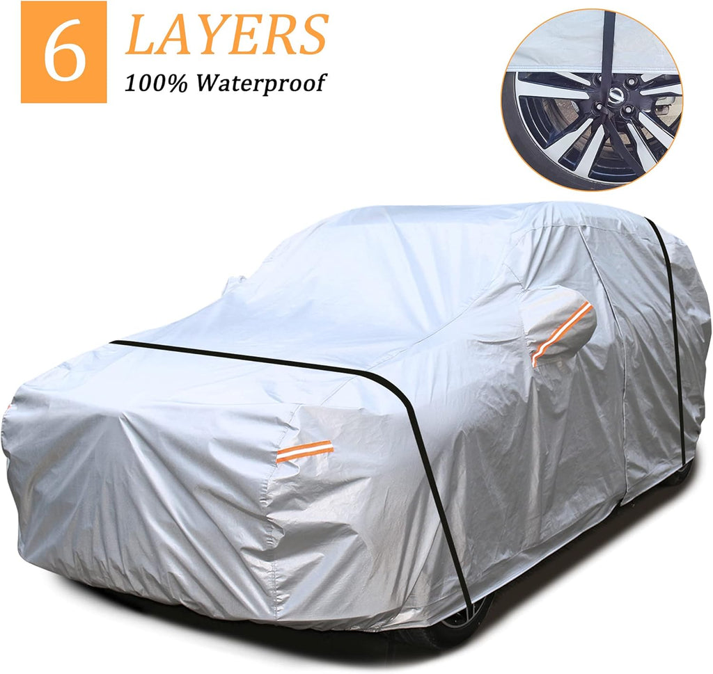 SUV Car Cover Waterproof All Weather with Zipper C861527