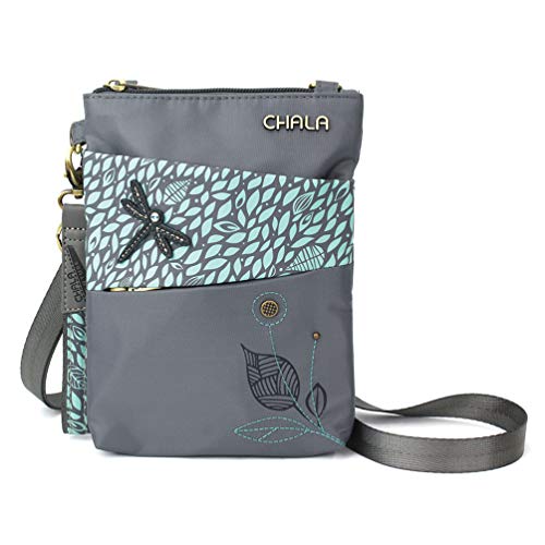 Nylon Faux Leather Crossbody Handbag with Adjustable Strap E834