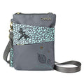 Nylon Faux Leather Crossbody Handbag with Adjustable Strap E834