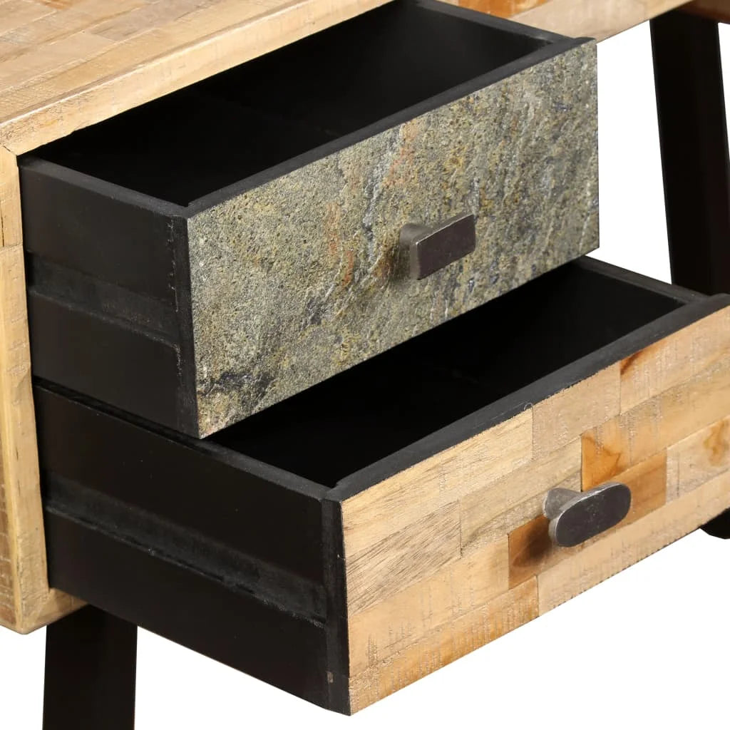 Solid Reclaimed Teak Writing Desk V807