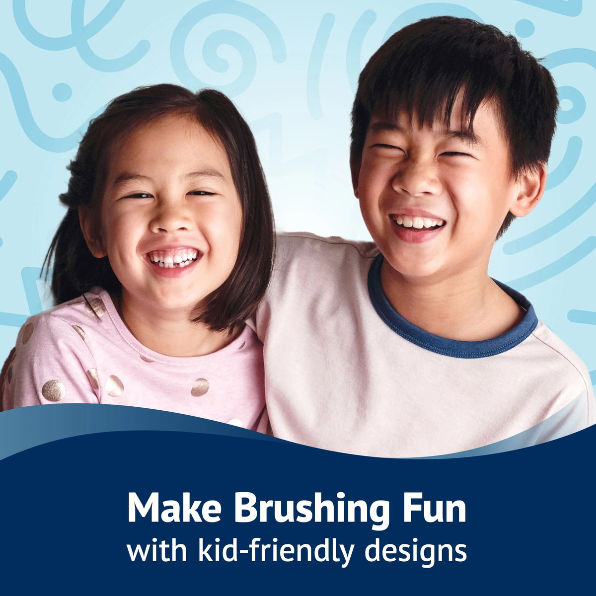 Kids Power Toothbrush with 2 Brush Heads K418039