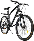 Fat Tire Mountain Bike with 26 inch Wheels, 21 Speed, High Carbon Steel Frame, Double Disc Brake H21519