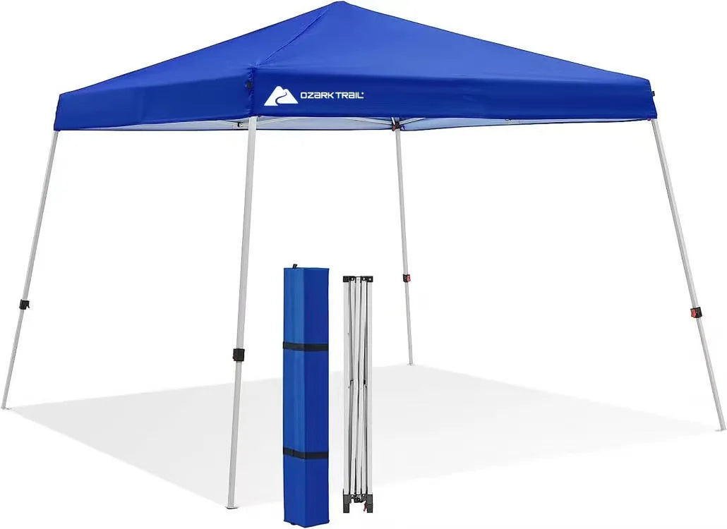 10' x 10' Blue Pop-up Canopy Outdoor Shade Shelter P67351