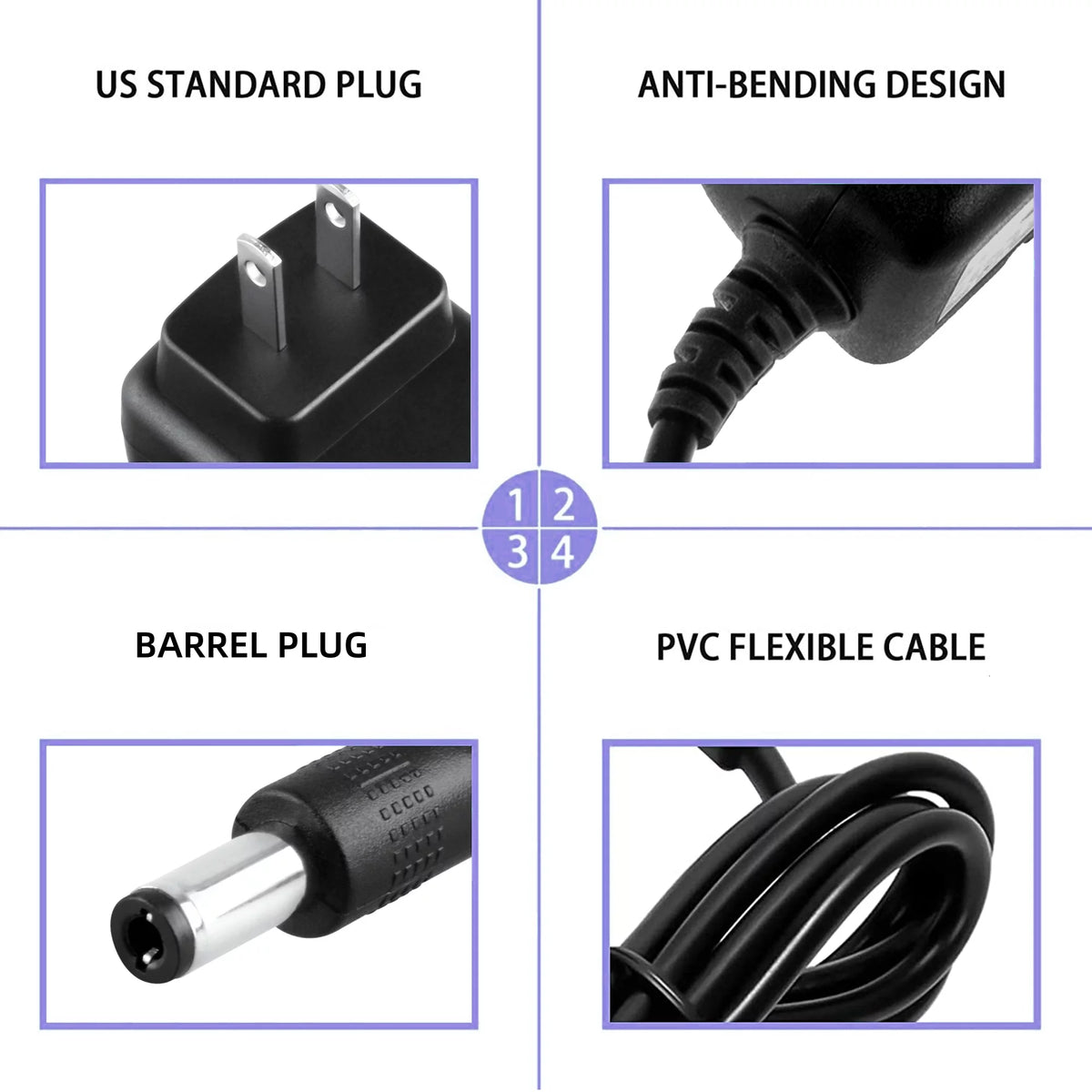 AC DC Power Adapter Charger Replacement D558
