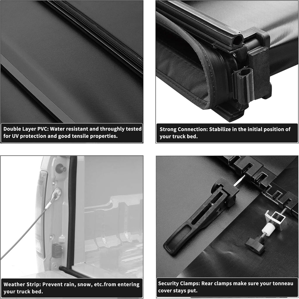 Tri-fold Truck Bed Tonneau Cover C34753