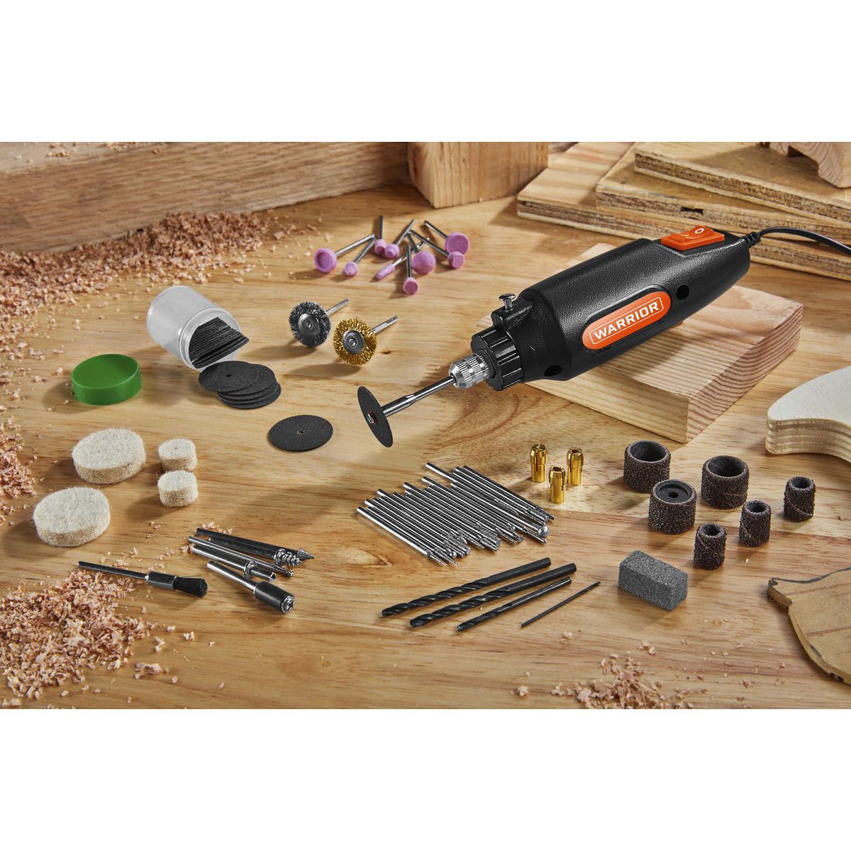 0.7 Amp Rotary Tool Kit, 80-Piece O74201