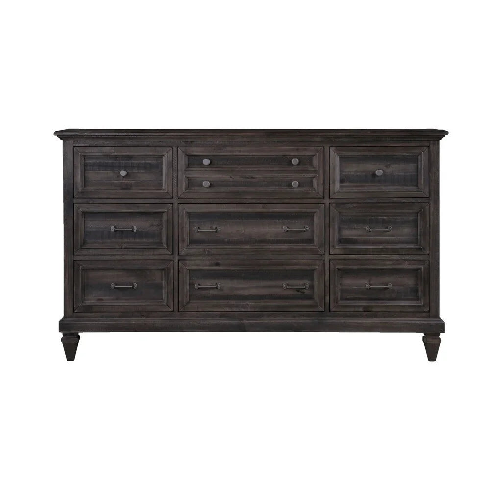 Black Pine Drawer Dresser C4290