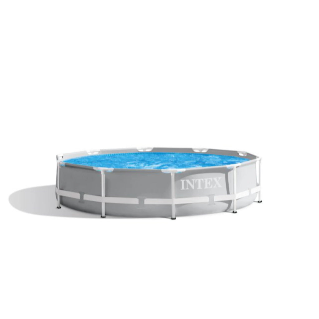 10ft x 30in Prism Frame Above Ground Swimming Pool with Filter Pump Z364136