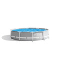 10ft x 30in Prism Frame Above Ground Swimming Pool with Filter Pump Z364136