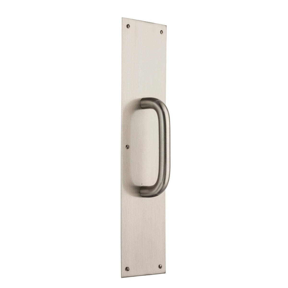 4 x 16 in. Satin Nickel Pull Plate E816