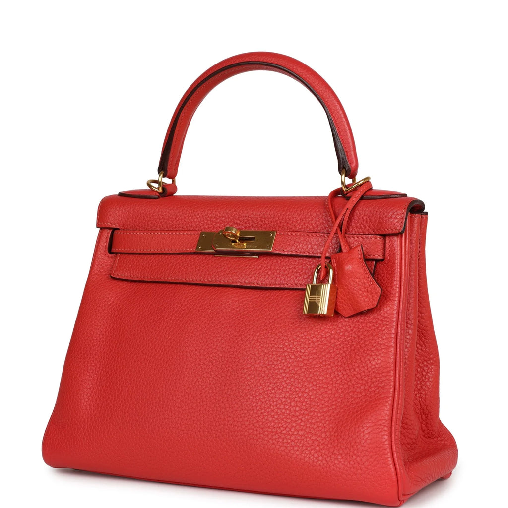 Pre-owned 28 Togo Leather Handbag X866987