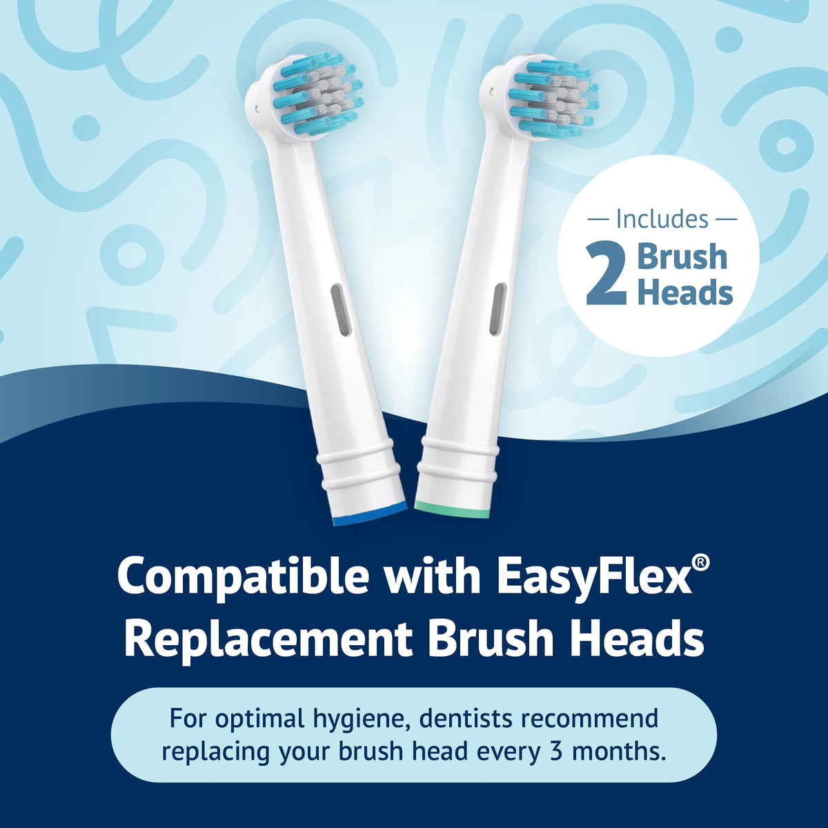 Kids Power Toothbrush with 2 Brush Heads K418039