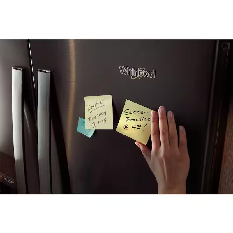 French Door Refrigerator in Black Stainless P8136
