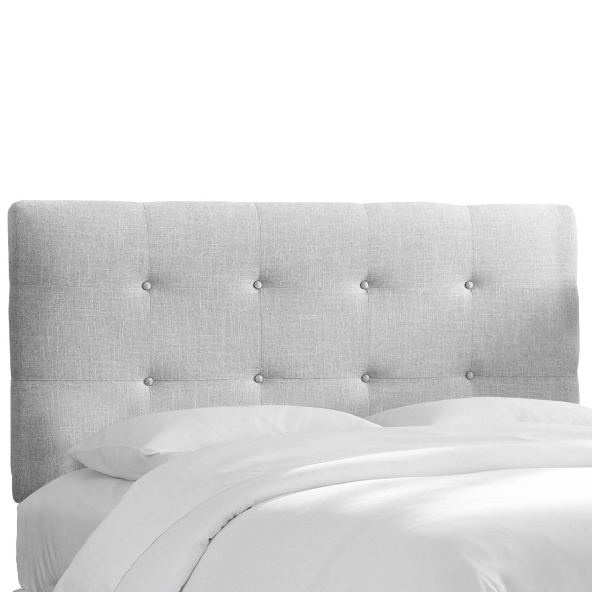 California King Linen Headboard X1116
