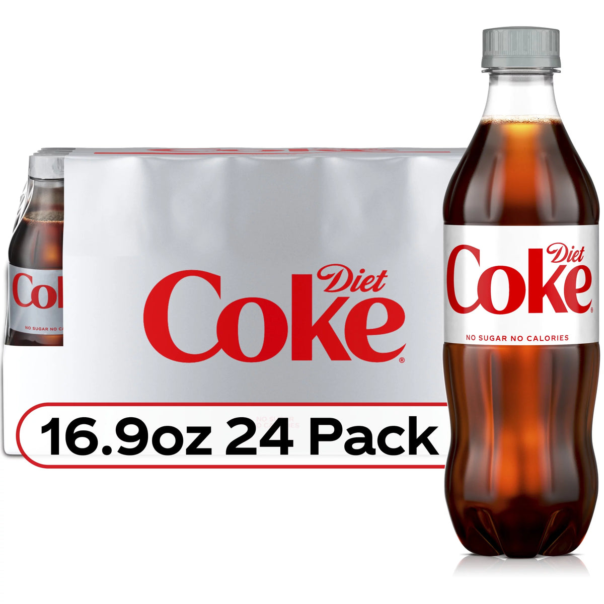 16.9 fl oz 24 Pack Soda Soft Drink Z650776