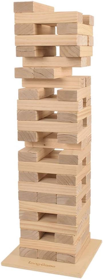 Jumbo Wood Stacking Lawn Game with Carry Bag G513091
