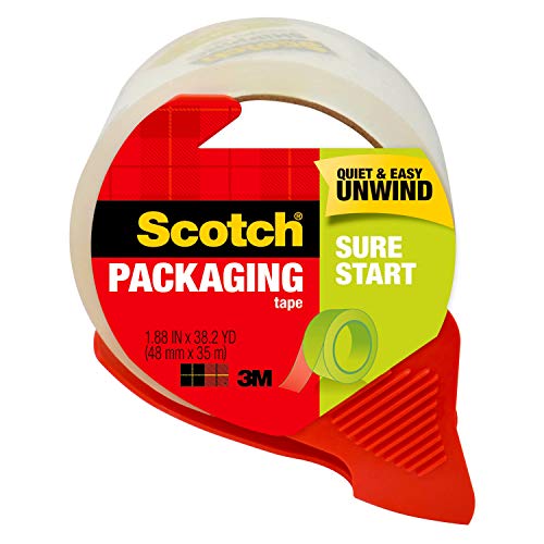 1.88"x 38.2 yd Clear Shipping Packaging Tape J974