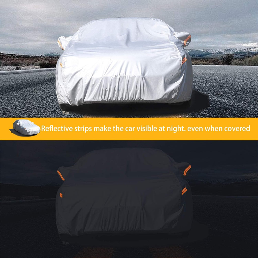 SUV Car Cover Waterproof All Weather with Zipper C861527