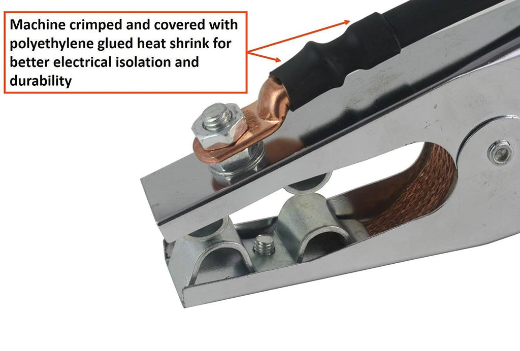 200 Amp Welding Leads Assembly Set with #2 AWG Cable U99574