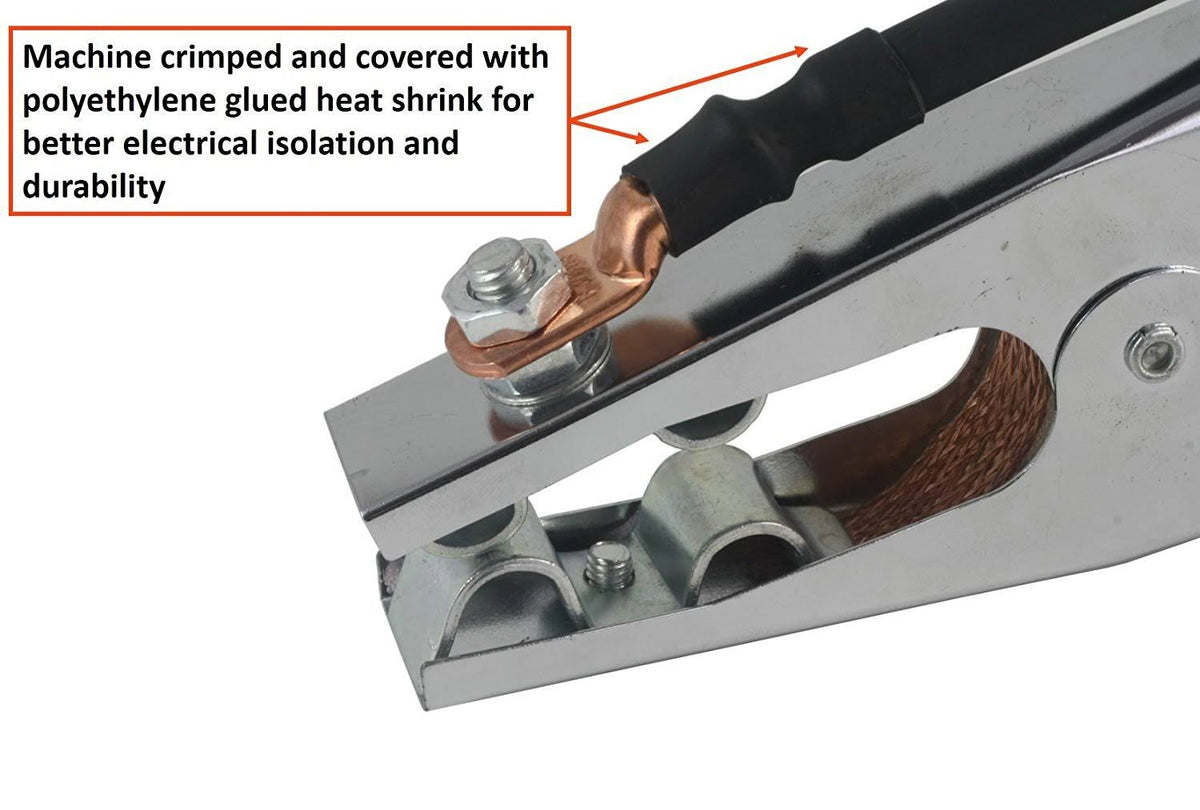200 Amp Welding Leads Assembly Set with #2 AWG Cable U99574