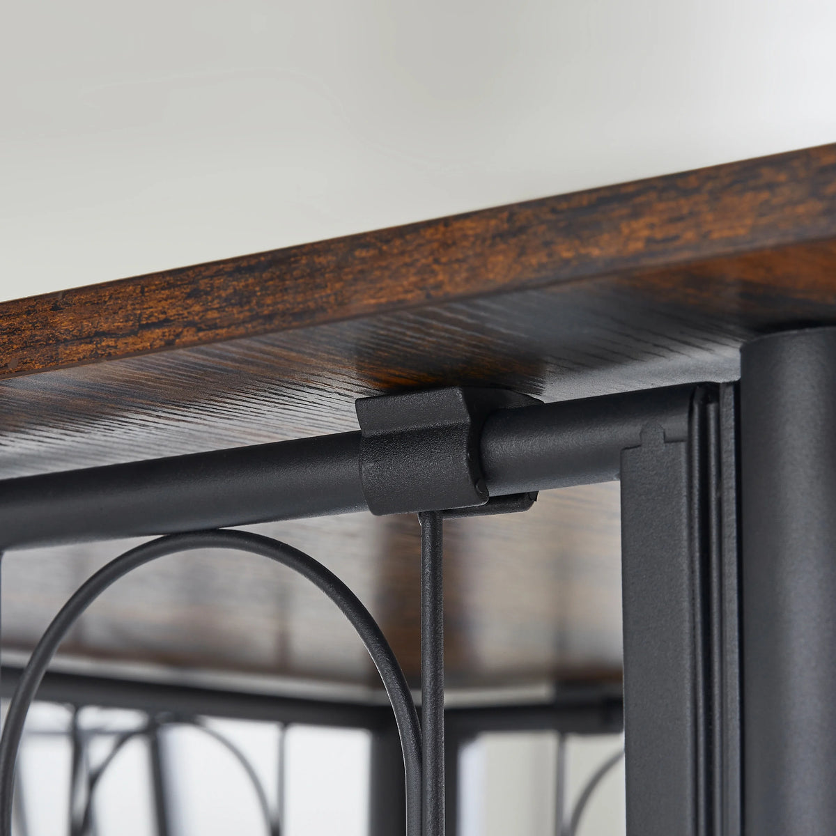 Iron Wood Square Table K463284