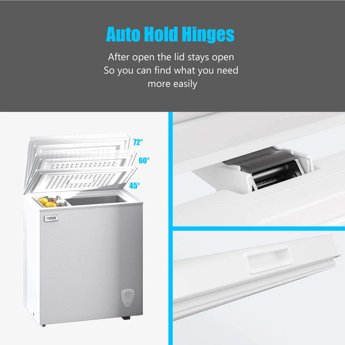 3.5 Cu.ft White Chest Freezer N28381