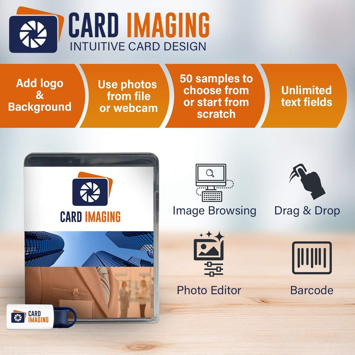 Dual Sided ID Card Printer E96171