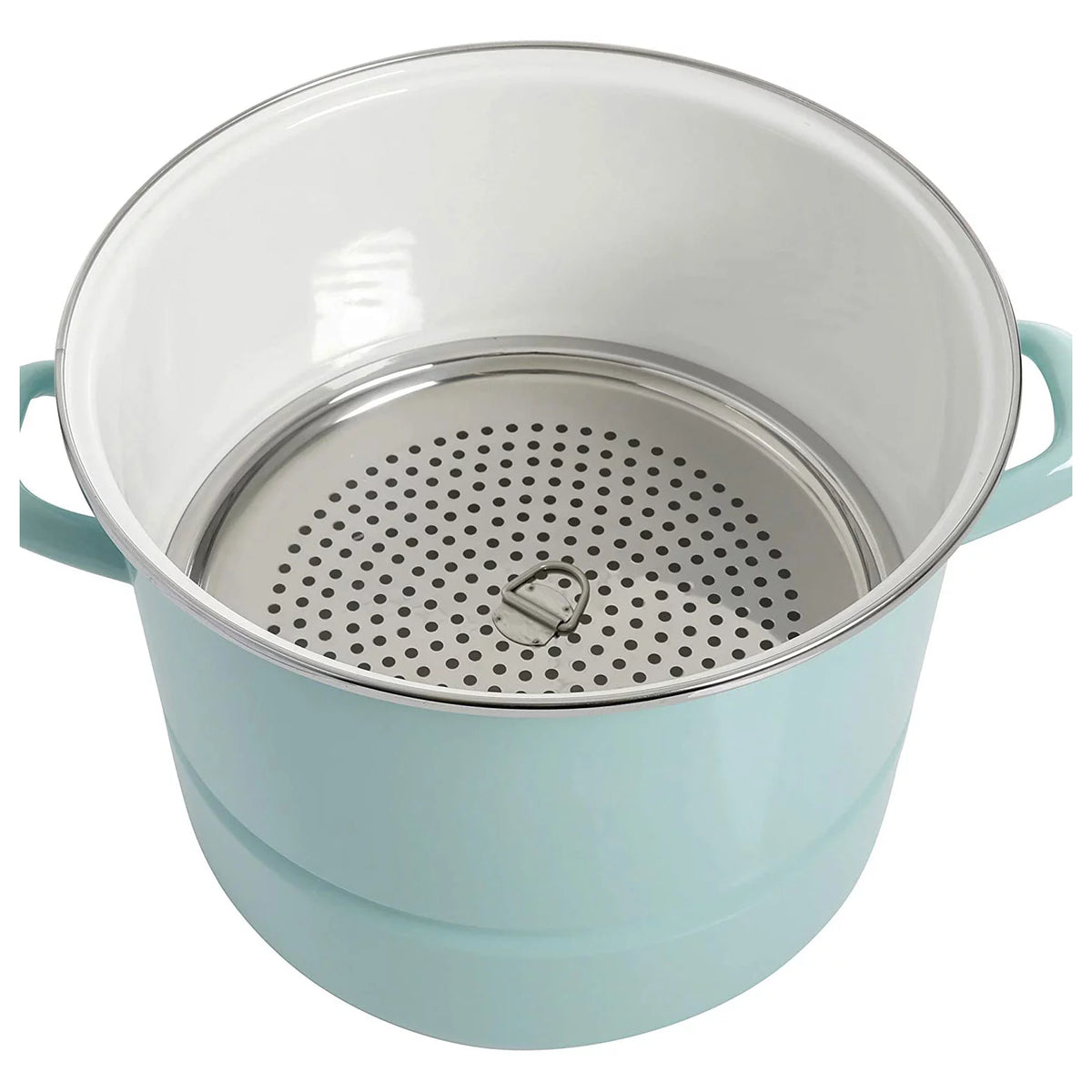 Stainless Steel 16 Quart Steamer Stock Pot with Insert and Lid V880617
