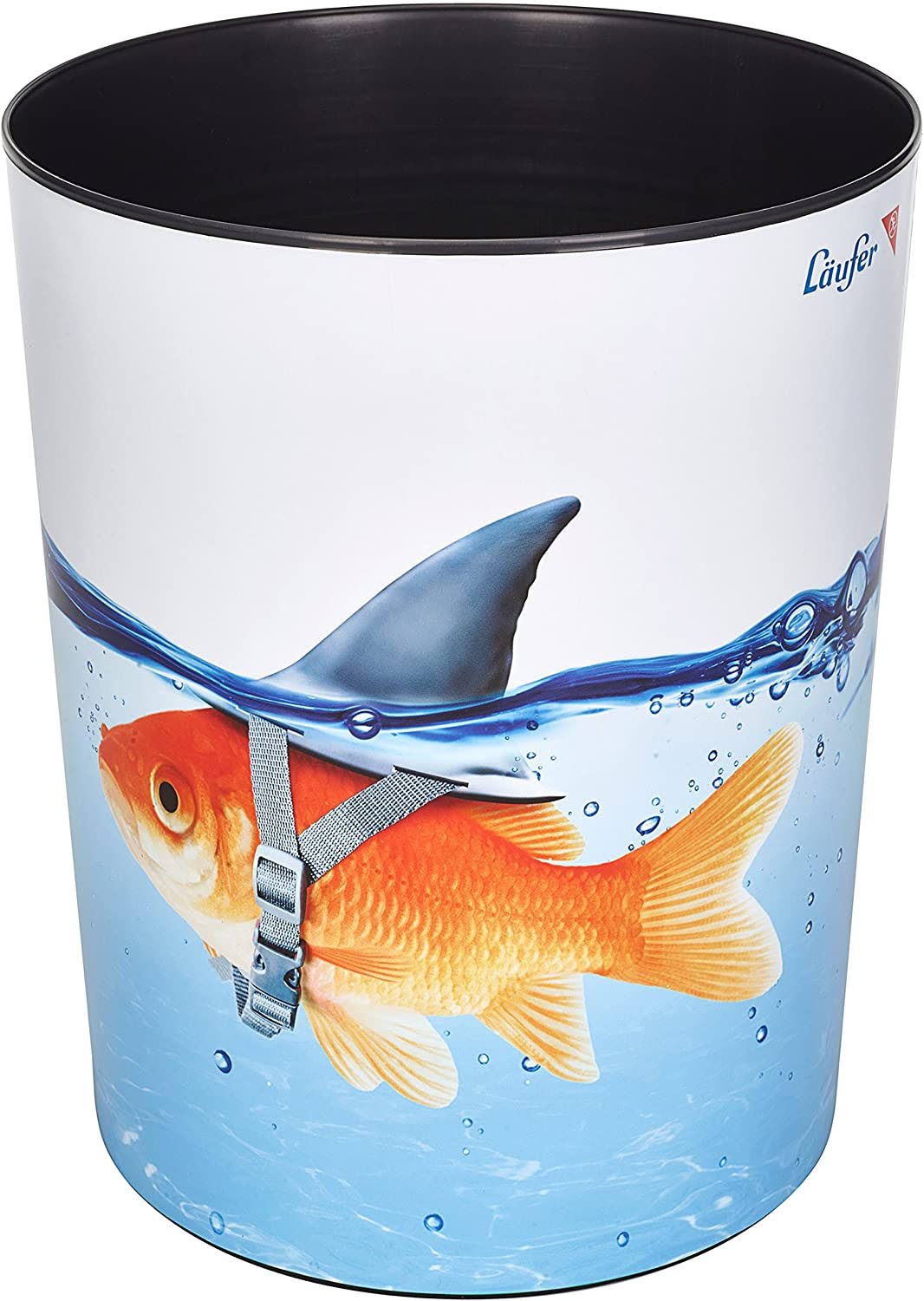 13 Litre Round Sturdy Plastic Trash Can G467