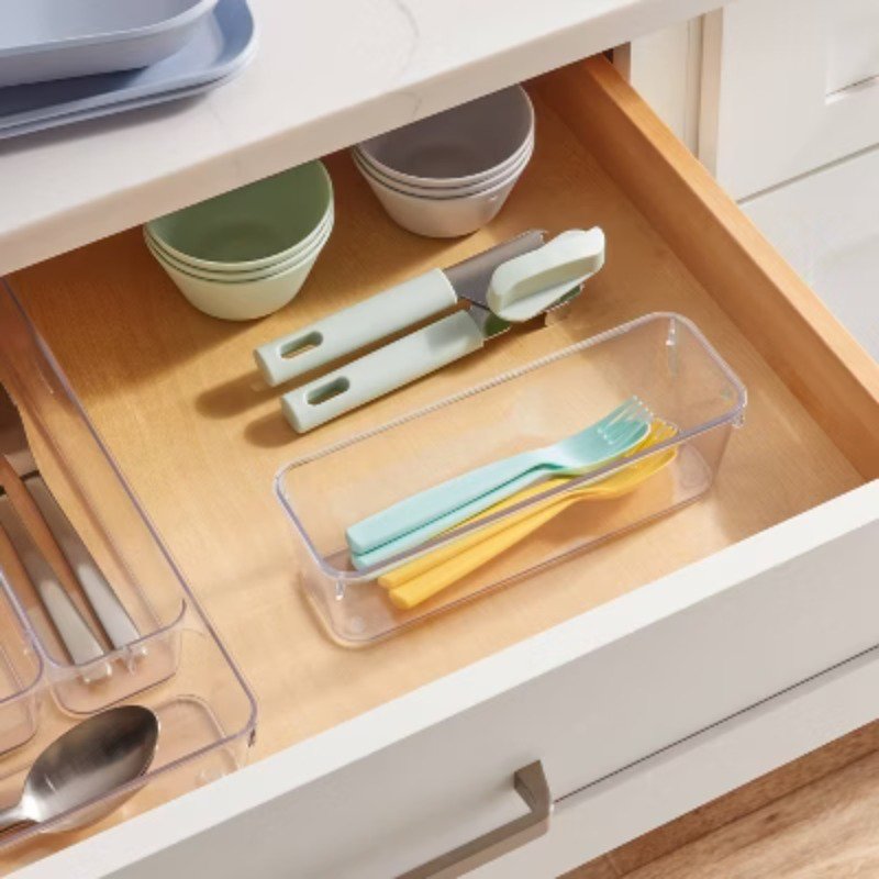 Clear PETG Drawer Flatware Organizer Y744677