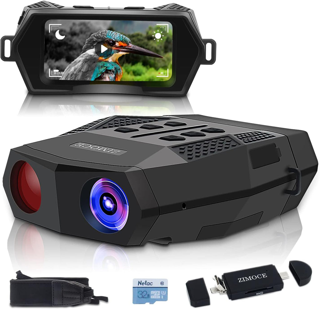 1080P Digital Night Vision Binoculars 2.5” LCD Screen T342356