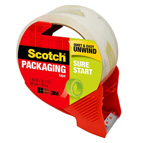 1.88"x 38.2 yd Clear Shipping Packaging Tape J974