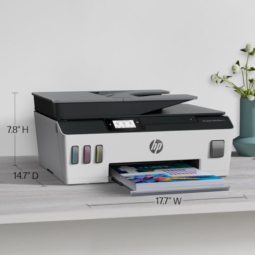 Wireless All-in-One Ink-Tank Printer with Auto Document Feeder W767446