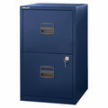 Green Two Drawer Steel Filing Cabinet G677