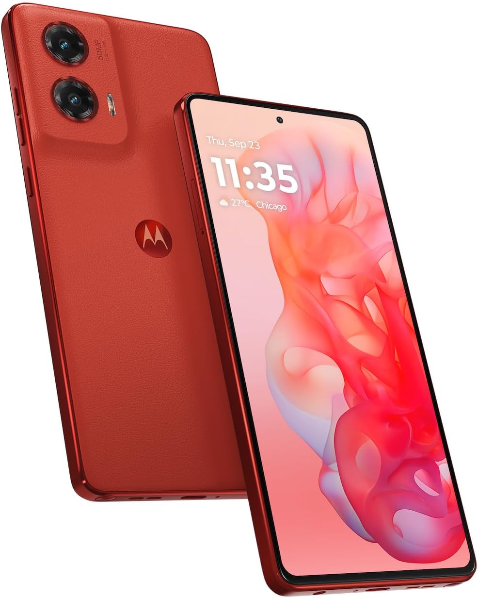 Scarlet Wave 8/256GB 50MP Camera Unlocked Smartphone D48906