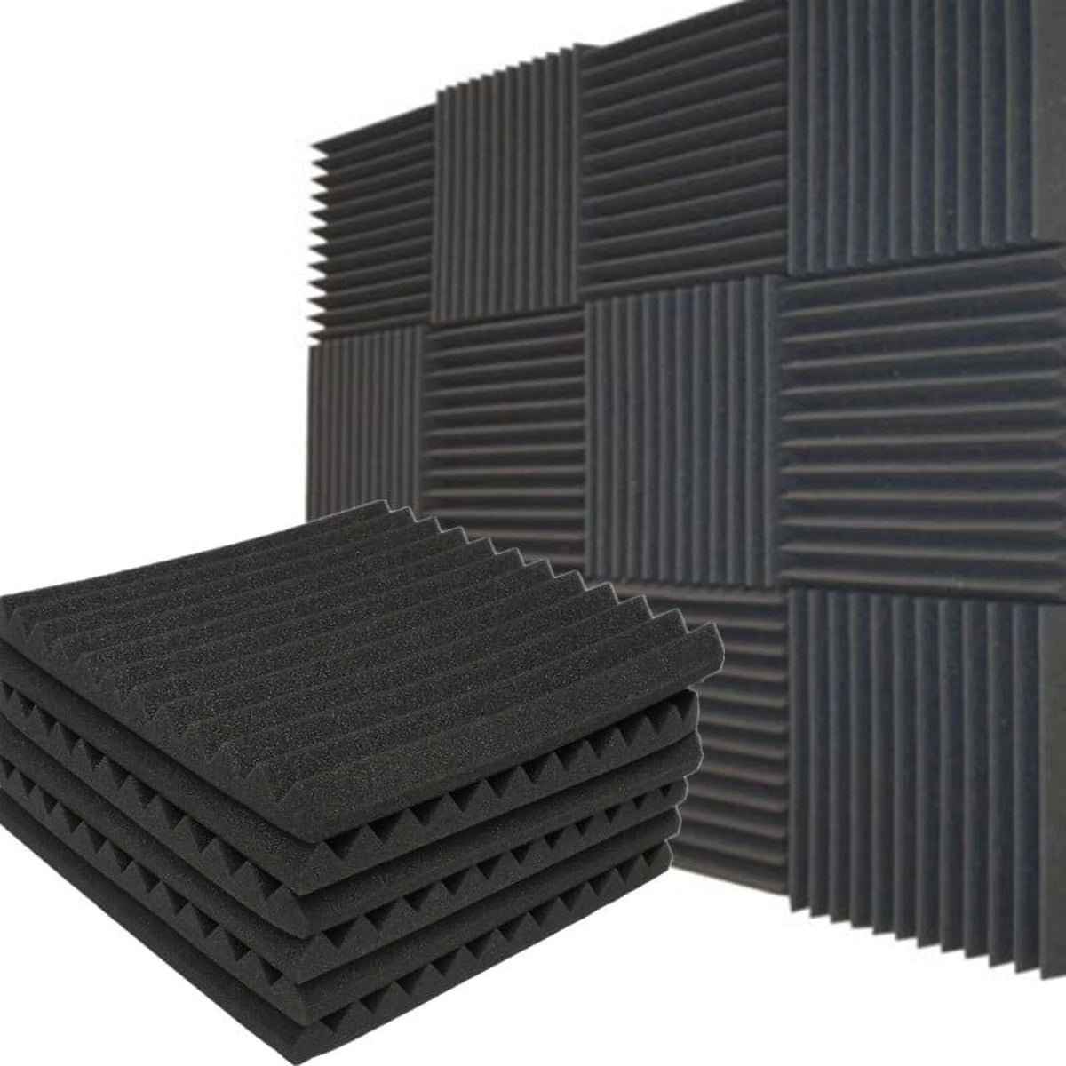 12 Pack Acoustic Foam Panels O1805