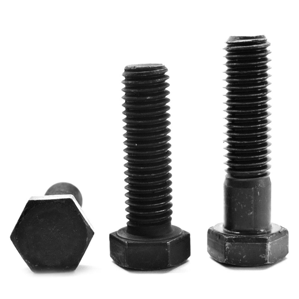 22 x 4 x 22 Coarse Thread Grade 5 Hex Cap Screw Medium Carbon Steel Black Oxide I39164