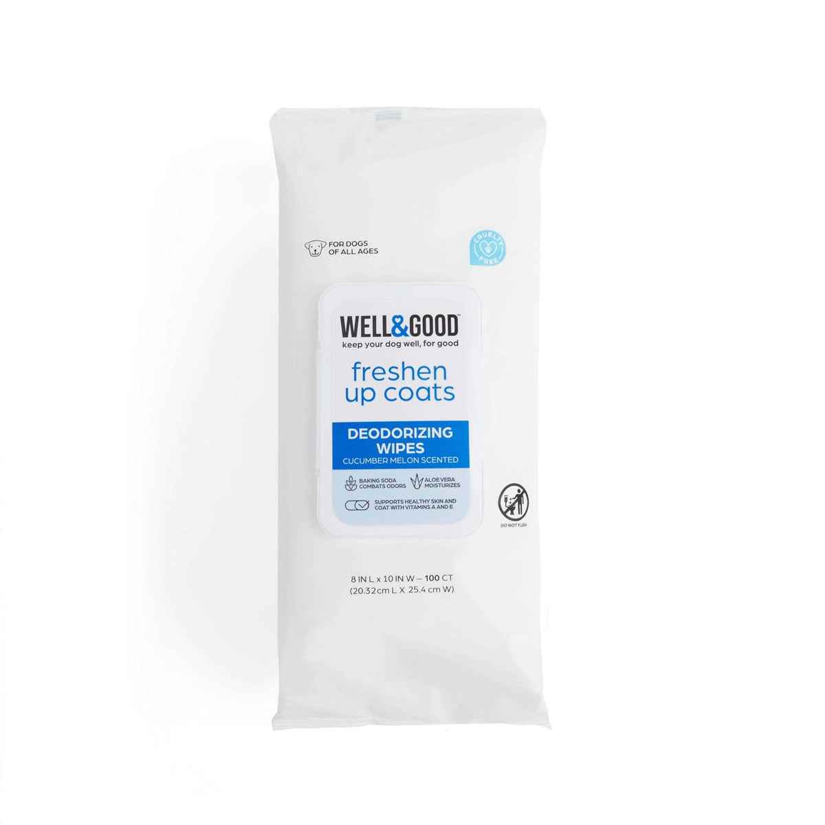 Cucumber Melon Deodorizing Dog Wipes A99497