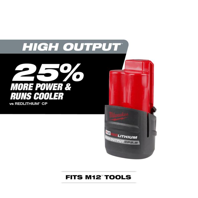 12 Volt Lithium Ion 2.5 Ah Battery 3-Pack F69985