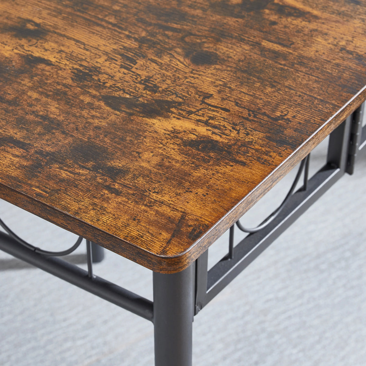 Iron Wood Square Table K463284