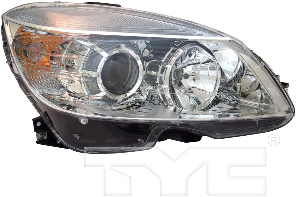 Headlight Assembly for 2008-2011 Mercedes-Benz C63 AMG Passenger Side J648