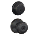 Bronze Entry Deadbolt Lock F118