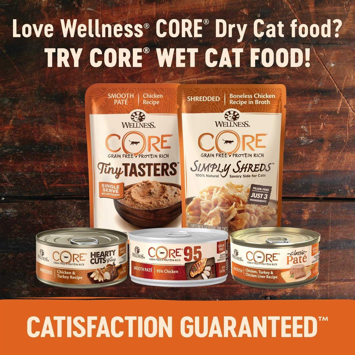 Grain-Free Salmon & Herring Meal Dry Cat Food J55338