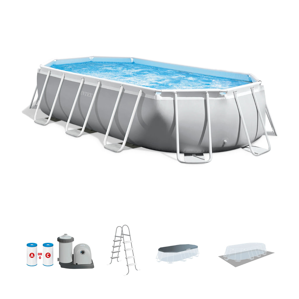 20 Foot Prism Frame Oval Pool Set W26180