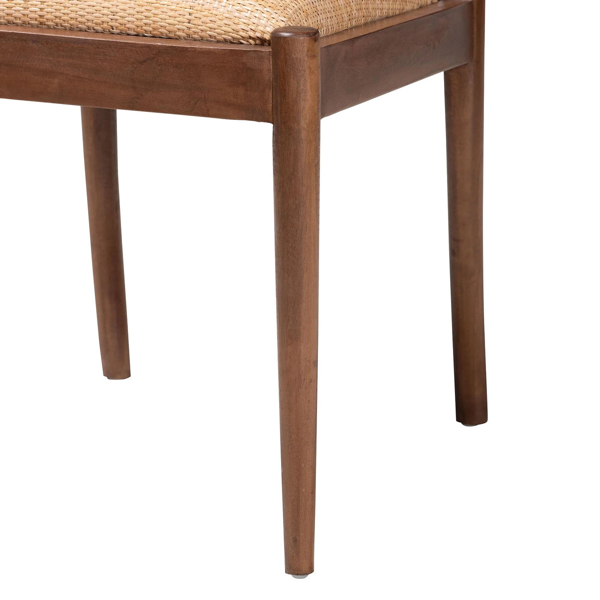 Walnut Brown Dining Chair 2-Piece D786356