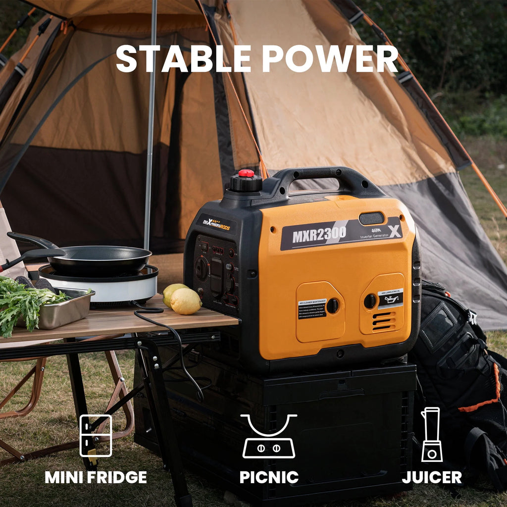 2300 W Portable Inverter Generator Gasoline Powered Ultralight Super Quiet K901952