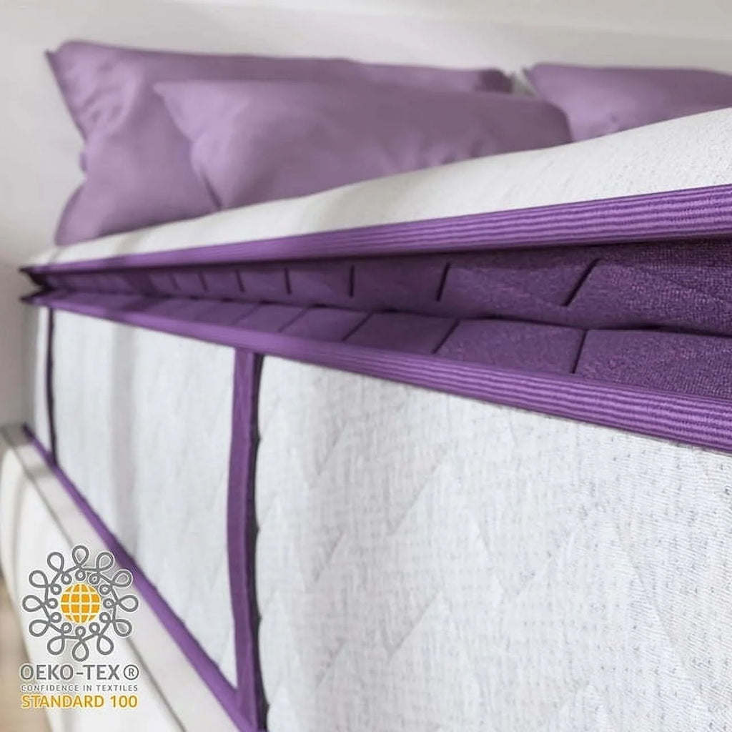 Full Size 10 inch Pillow Top Memory Foam Mattress L7821