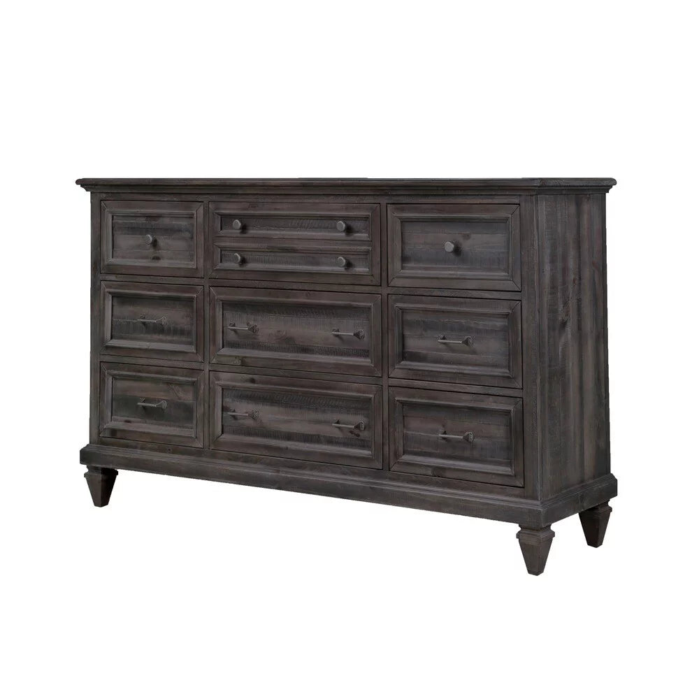 Black Pine Drawer Dresser C4290