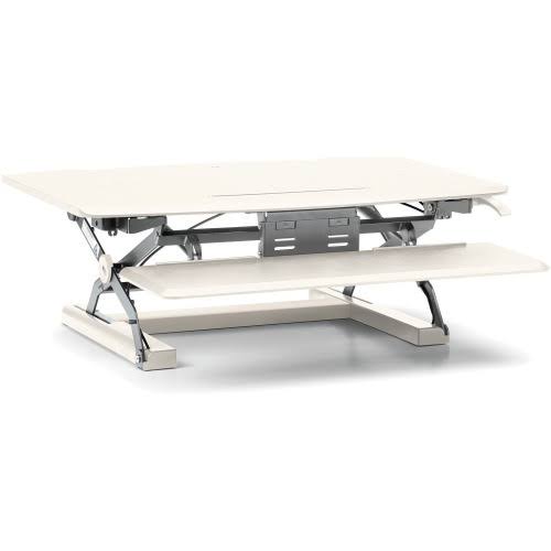 White Desktop Riser F910365